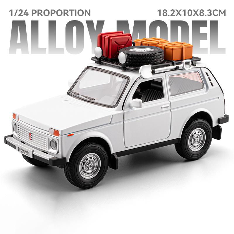 

1:24 Russian LADA NIVA WILD VERSION Off Road Vehicle Alloy Metal Diecast Model Car Home Decoration & Collectibles Hobby Display