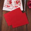 Rose Heart Patterns Happy Birthday Card Imitation 3D Invitation Card Whimsical Card  Office Home
