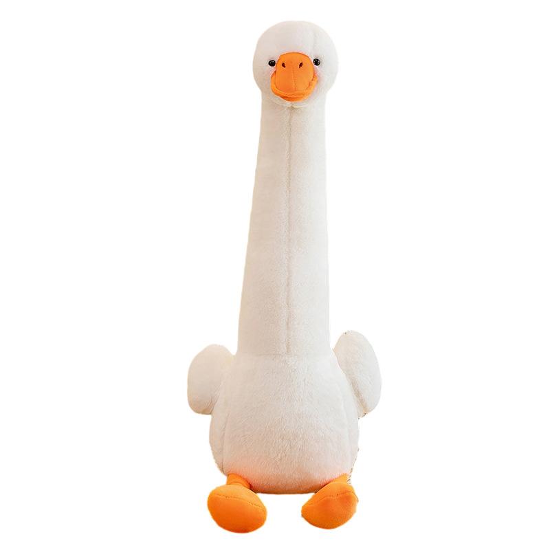 

Plush Goose Dinosaur Toy Long Neck Girl Childern Pillow Bedtime Companion Doll Goose,70cm/27.56in