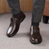 Leather Men Formal Shoes Luxury Brand 2025 Men's Loafers Dress Moccasins Breathable Slip On Black Driving Shoes Plus Size 38-46