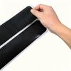 4 Pcs/Set Car Door Sill Protectors, Anti Scratch Carbon Fiber Auto Threshold Cover Strips,  Car Accessories (Black 3D)