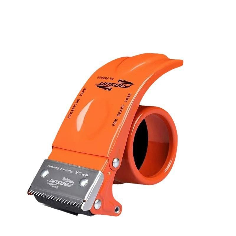 

Офисный клейкий ролик-диспенсер-резак, канцелярские принадлежности, упаковочная машина, пакет, пластиковый упаковщик, запечатывание 40-50mm оранжевый