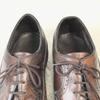ANSI Z41 PT83 80s Vintage Leather Steel Toe Wingtip 9.5E 27.0-27.5 Brown(USED)