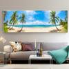 Maldives Island Beach Tropical Landscape Palm Trees Canvas Painting Posters and Prints Wall Art Living Room Home Decor No Frame