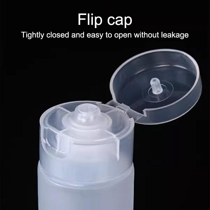 10Pcs 15Ml-100Ml Empty Squeeze Containers Pe Lip Gloss Tubes Bottle Sample Bottle Refillable Lip Gloss Cream Tube Diy Container
