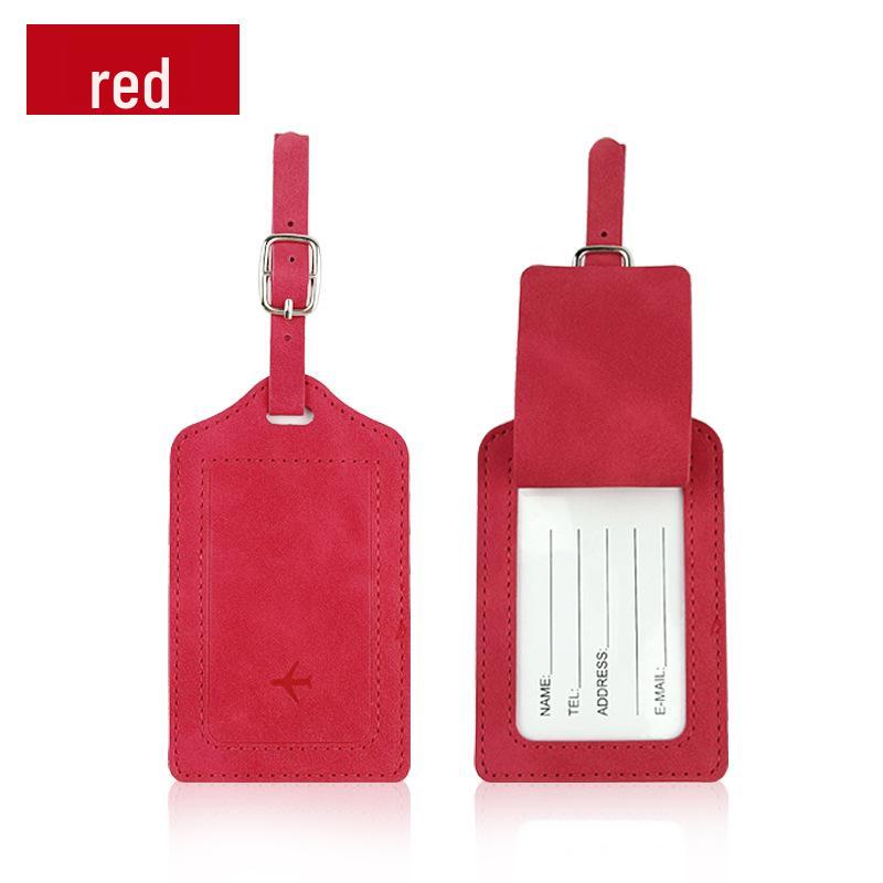 Multi-Color Luggage Tag & Anti-Magnetic Passport Holder Set