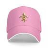 Fleur de Lys Fleur de Lis D zlatý vzhled Baseballová čepice letní klobouk Koňský klobouk Unisex Luxusní značka Dámské