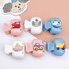 Vehicle Theme Cartoon Toothbrush Holder, Durable Plastic Oral Care Organizer, Compact Lightweight for Travel Home Dorm Hotel Use
