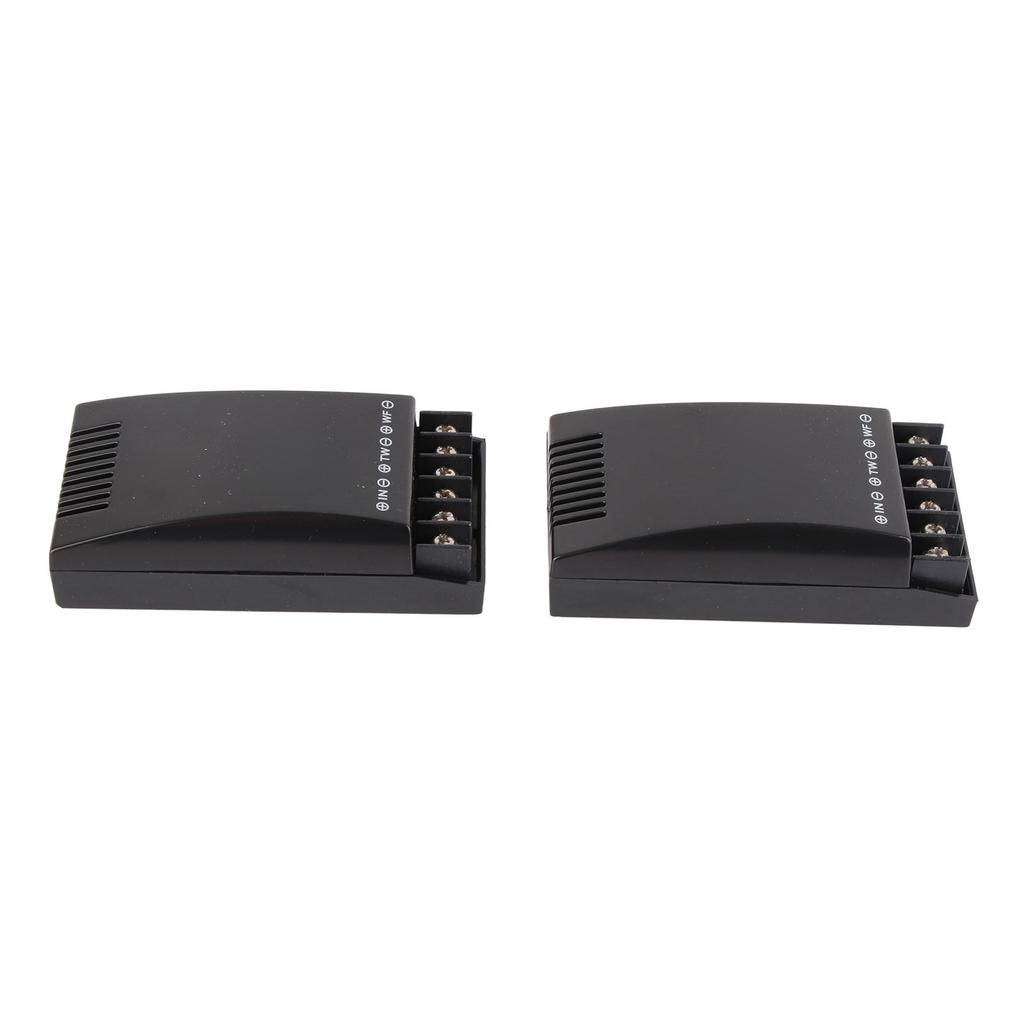 2Pcs Car Audio Crossover 2 Way 100W Output 12V Correct Sound ABS Shell Car Speaker Crossover for