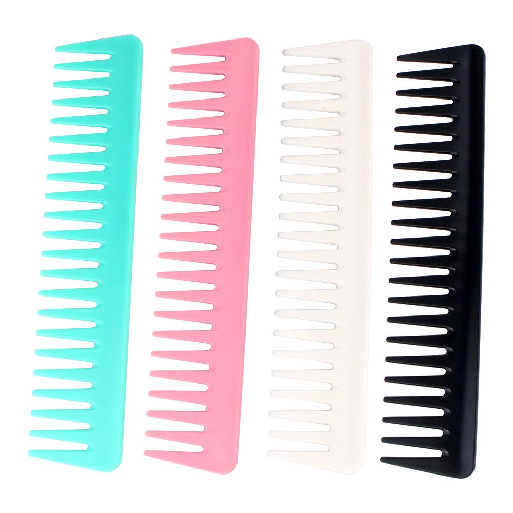 Men's Thick Wide-Tooth Comb for Texture Styling and Detangling, Wet and Dry, Large Massage Comb.