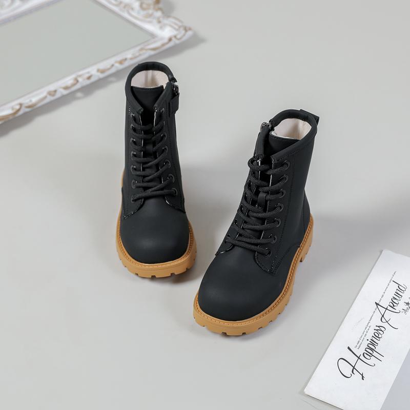 Kids  Boots Children Ankle Boots Baby Girls White  Shoes Boys Riding Boots Toddler Soft Casual Platform Autumn