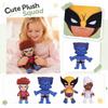 Soft Plush Stuffed Doll Toy with Detailed Character Design and Embroidered Features Suitable for Collectors and Gift Purposes