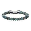 Koai 8mm African Turquoise Adjustable Power Stone Bracelet for Men