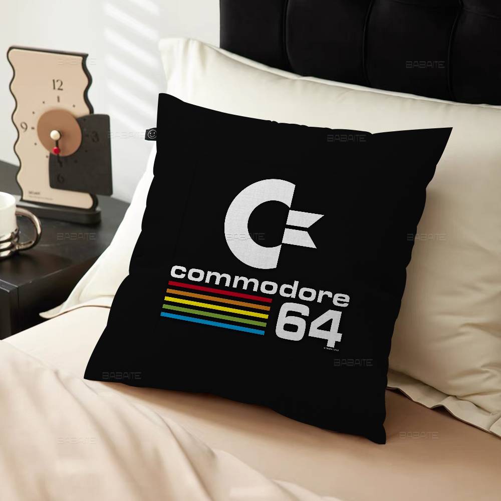 C-Commodore 64 Retro PC Pillow Cover Design cushion Cover decor Holiday Decorati