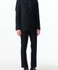 Man On The Boon Notched Lapel Basic Suit Jacket_Black 4714351007
