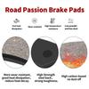 Road Passion Motorcycle Front Brake Pads for KAWASAKI W650 (EJ 650 A/C) 1999-2005 / W800 (EJ 800) (All Models) 2011-2015
