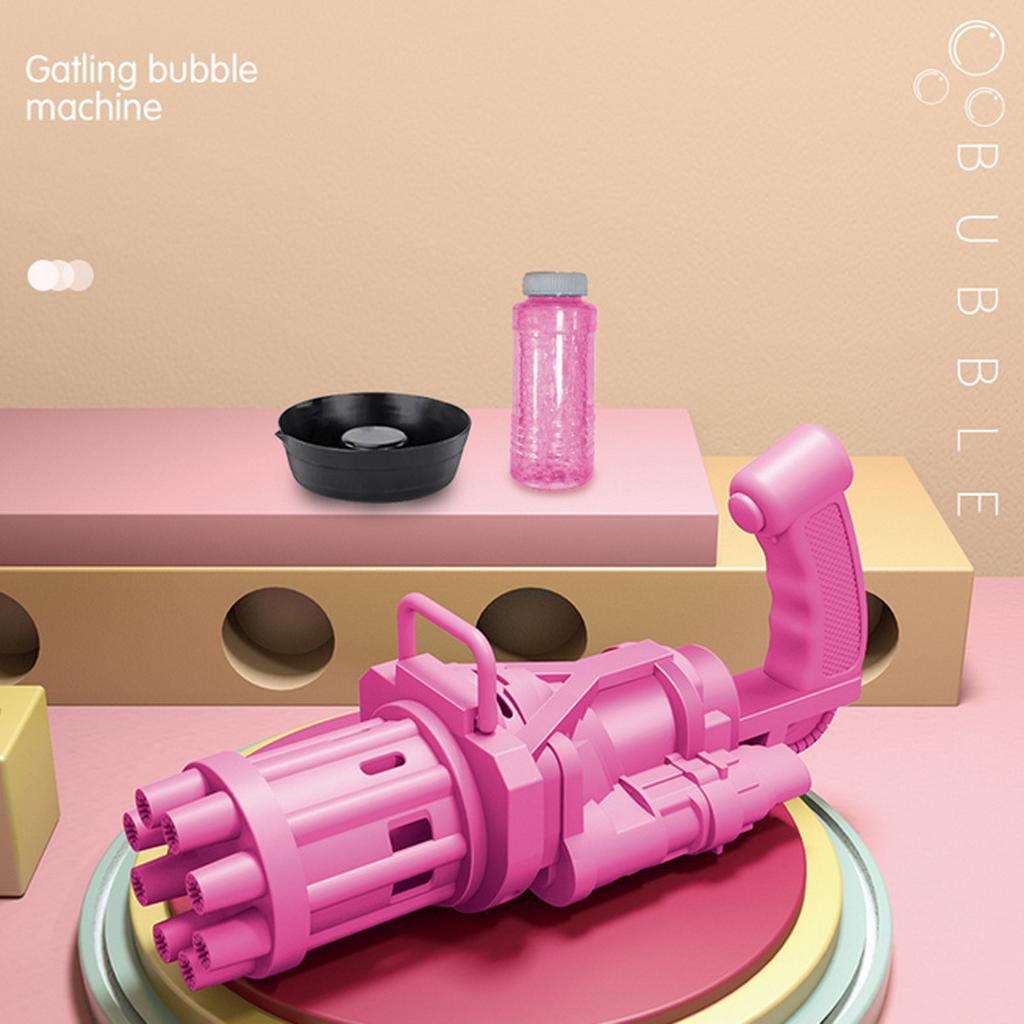 Electric Bubble Machine Eight Hole Huge Amount Automatic Bubble Machine 50ML