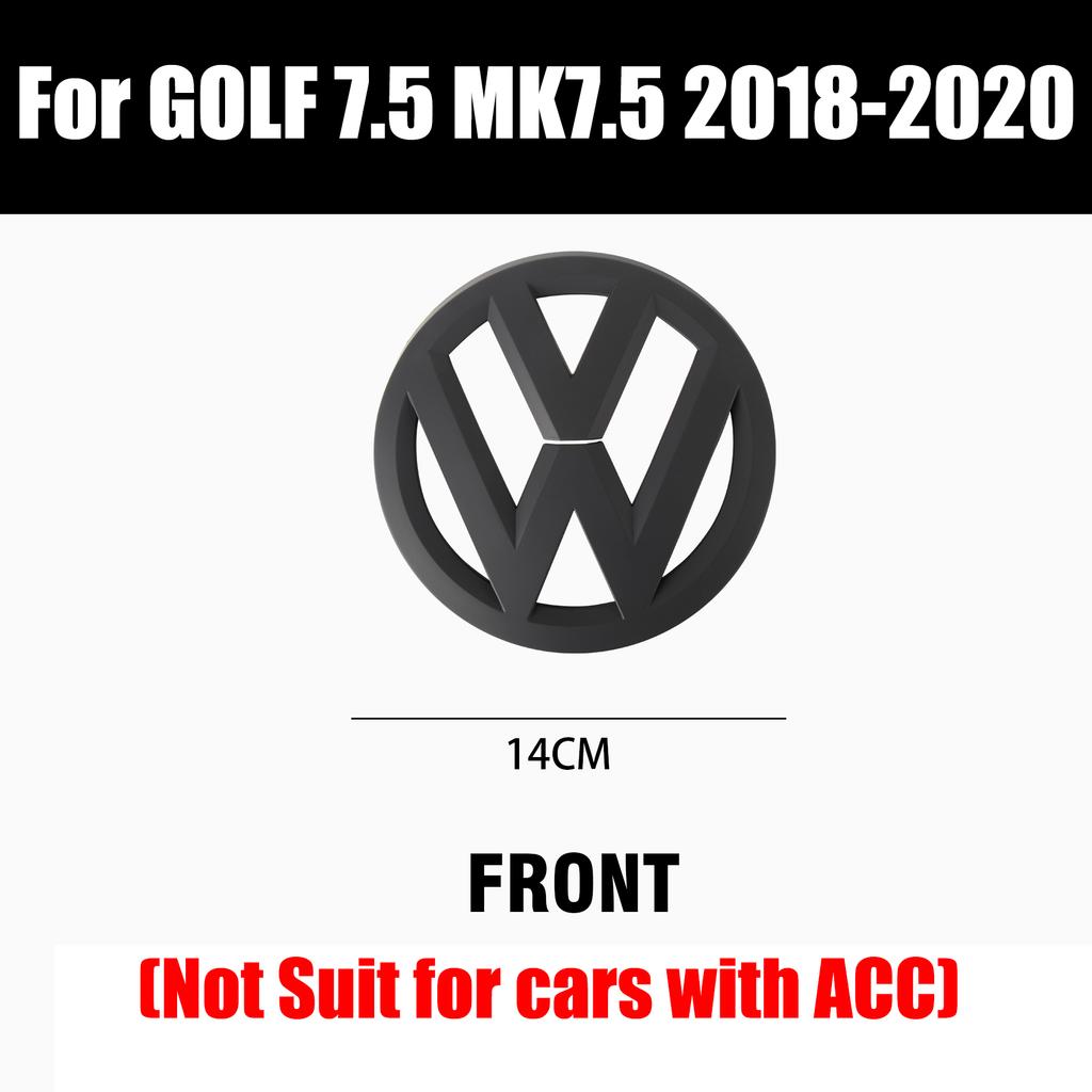 Für VW Zerstörungsfreie Auto Frontkühlergrill Abzeichen Aufkleber Heckklappe Abzeichen Aufkleber Für Volkswagen Golf 7.5 VW MK7.5 2018 201