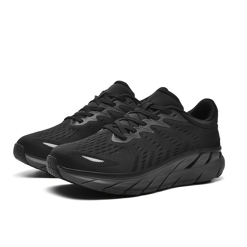 Men's Road Running Walking Shoes Non-Slip Breathable Sneaker Max Cushioned Comfort Durable Athletic Tennis Cross Training Sneakers