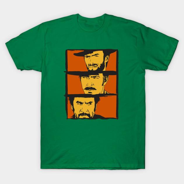 Unisex Fashion TShirt The Good The Bad And The Ugly Art Print TShirt Plus Size S-5XL T-Shirt 100%Cotton Tops O Neck Short Sleeve Tees M зелёный