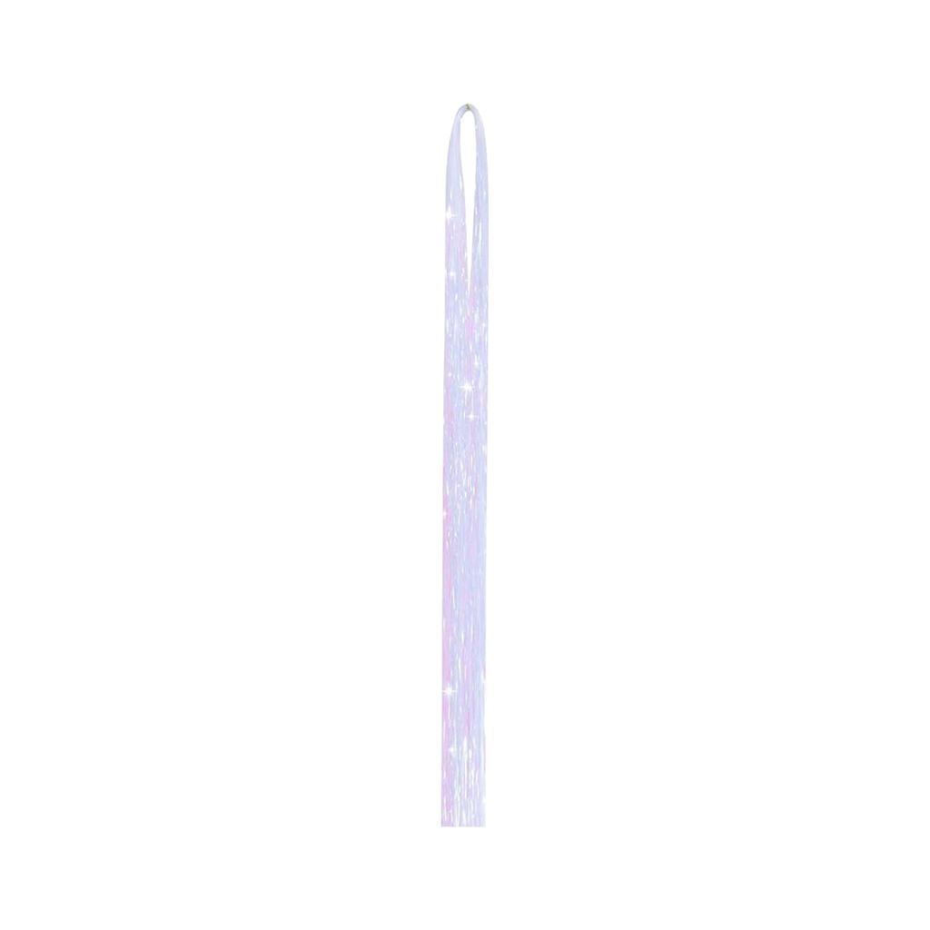 Laser Thin Synthetic Hair Strands for Hair Styling and Decoration Flexible Lightweight Material for Hair Extensions and Creative Hair Design