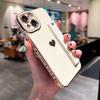 Angel Eye Electroplating Side Strap Figure 16 Apple Soft Case 15 Love Strap Wrist Strap Applicable to iPhone17ProMax