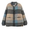 Women's Quilted Plaid Jacket - Autumn/Winter 2024: Thick, Warm, and Loose-Fit for Middle-Aged and Elderly