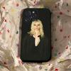 Singer 2hollis Phone Case Black Soft Silicone TPU Phone Case For IPhone 11 12 13 14 15 16 17 Pro Plus Mini Max