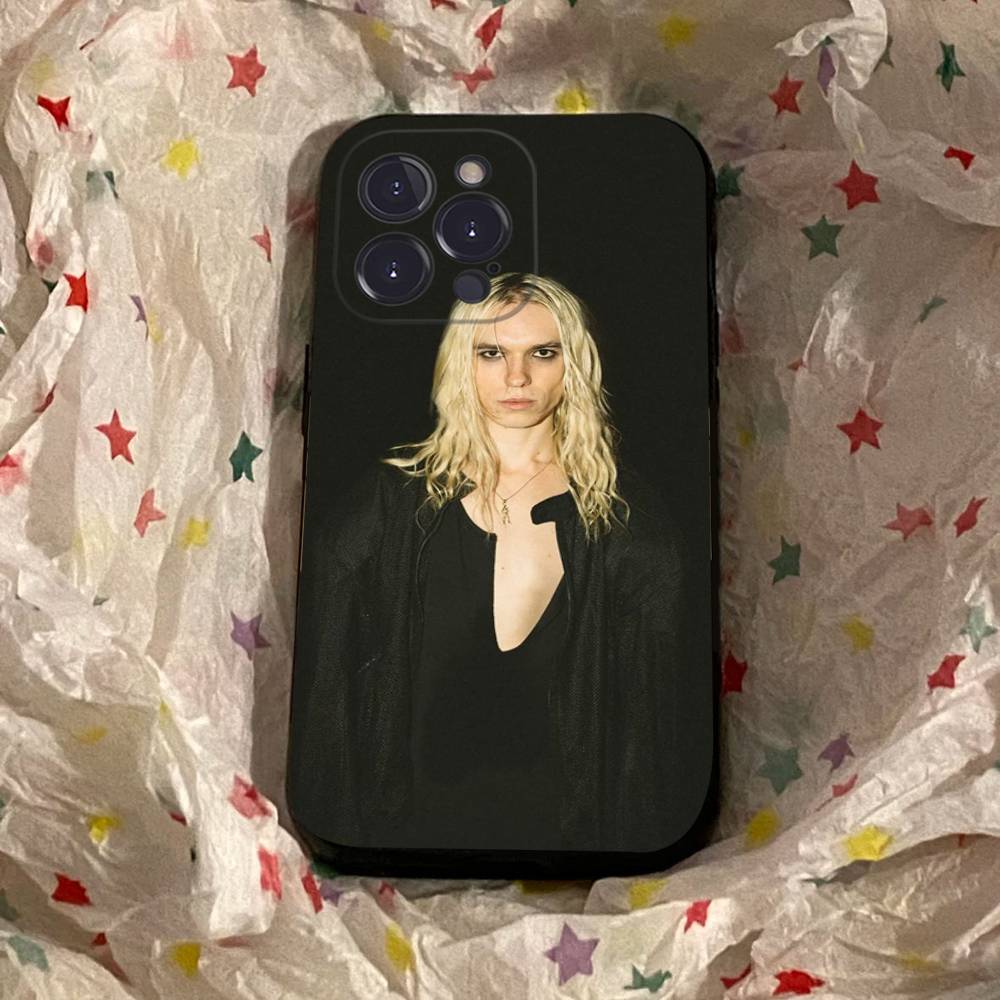 Singer 2hollis Phone Case Black Soft Silicone TPU Phone Case For IPhone 11 12 13 14 15 16 17 Pro Plus Mini Max