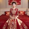 2025 Xiuhefu High-End Chinese-Style Bridal Wedding Dress for Spring and Autumn