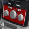Echter Weicher Kohlefaseraufkleber Für Vauxhall Opel Astra H MK5 2004 2005 2006 2007 2008 2009 2010 LHD RHD Auto CD AC Rahmen Panel