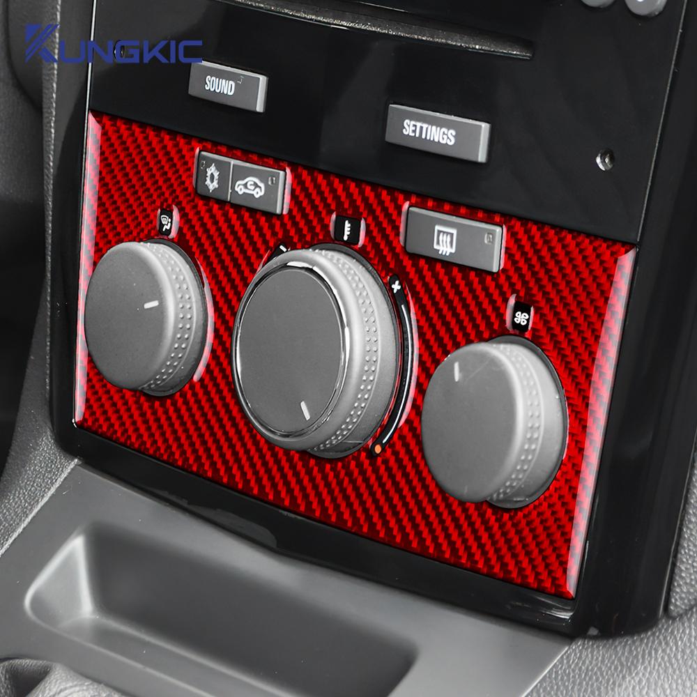 Real Soft Carbon Fiber Sticker For Vauxhall Opel Astra H MK5 2004 2005 2006 2007 2008 2009 2010 LHD RHD Car CD AC Frame Panel