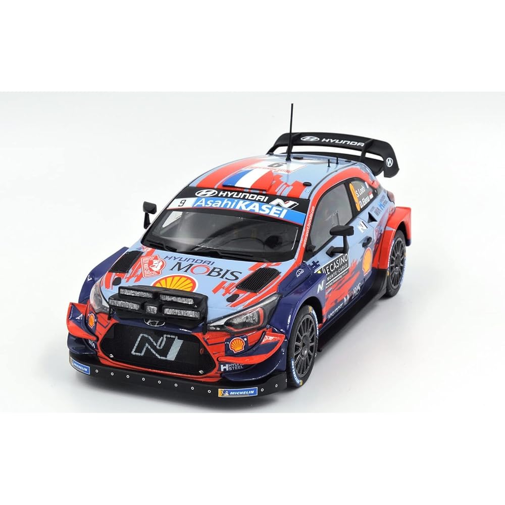 Platz Belkits 1/24 Scale Hyundai i20 Coupe WRC 2020 Monte Carlo Rally Winner Plastic Model Kit BEL021