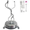 20" Pressure Power Washer Surface Cleaner 4600PSI with 4 Wheels & Dual Handles 3/8" Quick Connect for Concrete Driveway Sidewalk