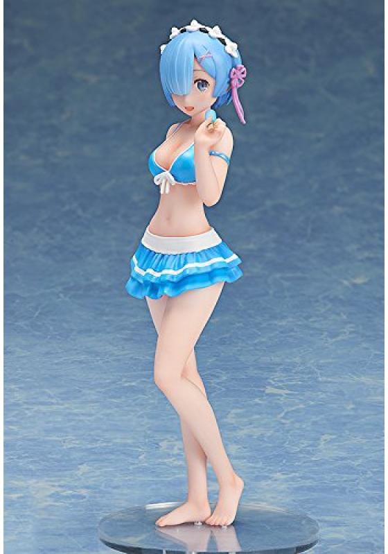Starting Life in Another World Rem Swimsuit Scale PVC Painted Assembled Figure ReZero - Ver. 1/12