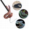 40 Inch Snake Hook, Stainless Steel Extensible Grappling Hook, Pick-Up Handling Tool, Pet Snake Accessories, Pool Skimmer Basket Hook