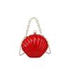Evening Bags for Women   Transparent Shell Bag Clutch Box Handbags Pearl Chain Crossbody Bag Acrylic Purse Shoulder Bag