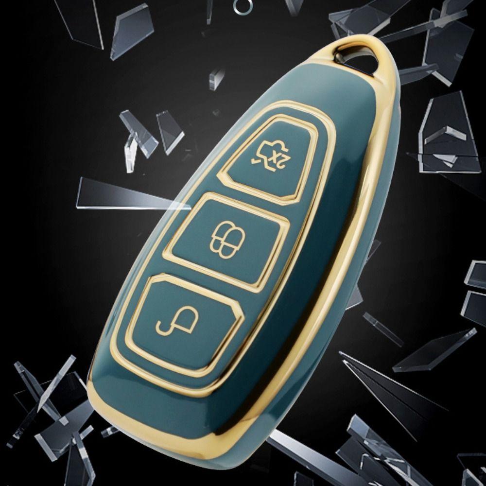 Key Protector Remote Key Case Holder Shell Cover for Ford/Fiesta/Focus 3 4/Mondeo/Kuga