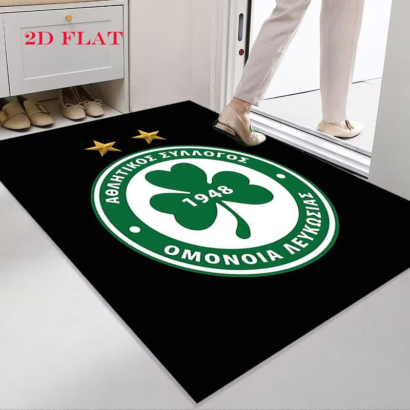 AC Omonia logo Carpet Rug for Living Room Bedroom Home Sofa Decoration,Kids play Nonslip Floor Mat
