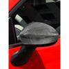 For Fiat 500 2008-2024 Abarth 595 695 2012-2024 Carbon Fiber Car Side Rearview Mirror Decorate Cover Trim Sticker Accessories