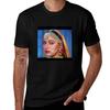 Stares In Bollywood Madhuri Dixit T-Shirt Aktives Sport-Kurzarm-Baumwollhemd
