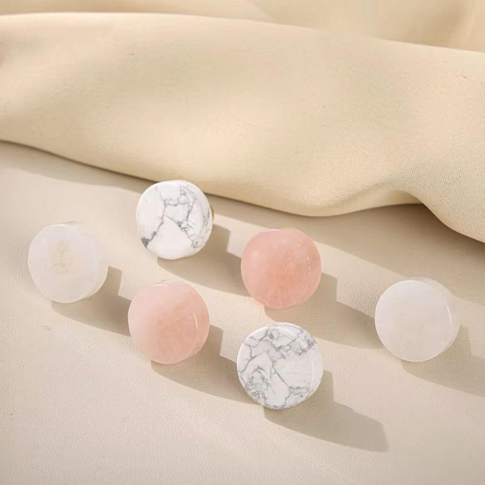 Small Handle Circular Shape Brass Knob Single Hole Modern Furniture Handle Nordic Style Brass Door Handle Wardrobe Doors