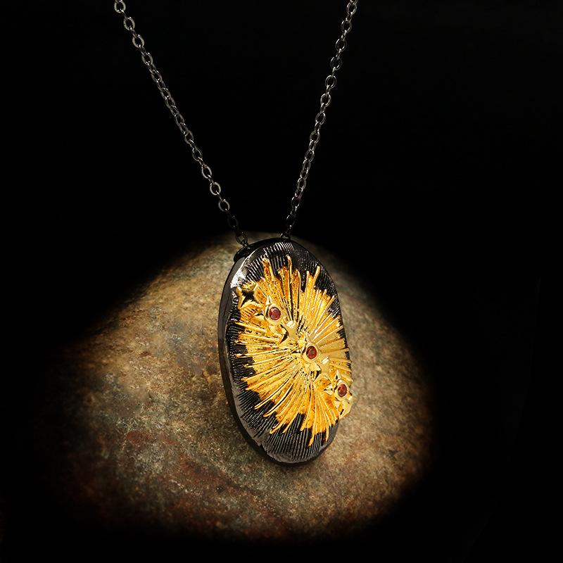 Zircon Necklace Brazilian Maria Pendant Necklace