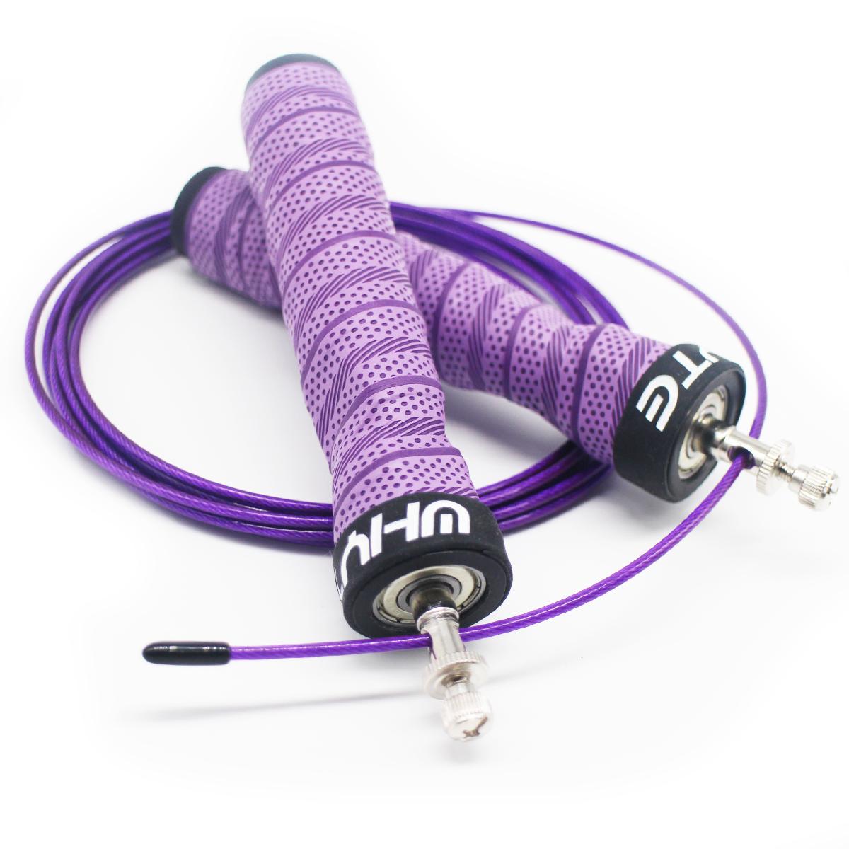 

Crossfit Jump Rope Skip Speed & Weighted Skipping Rope Fitness Rope Strength Training фіолетовий