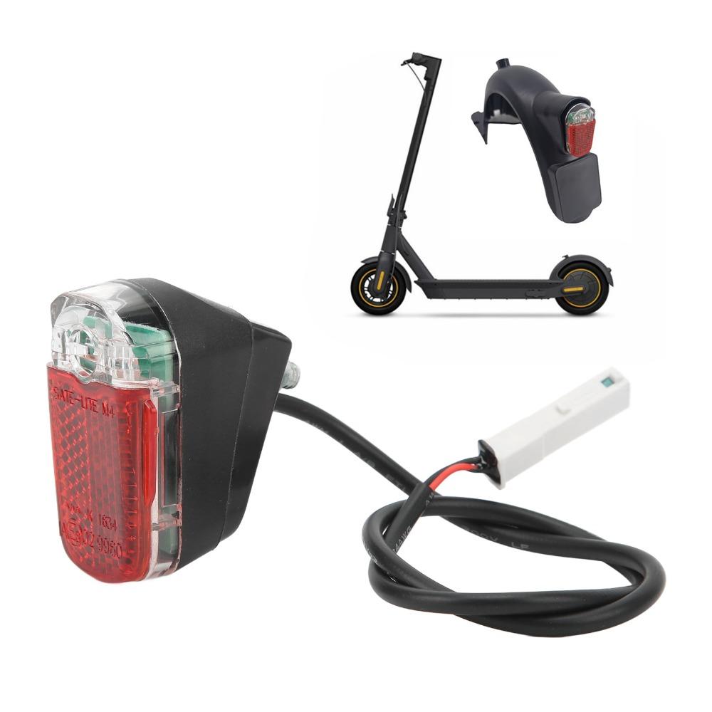 Waterproof Electric Scooter Taillight LED Brake LampTail Lamp for Ninebot MAX G30D Lighting Upgrade