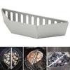 2Pcs Aluminum Plate Charcoal Basket Large Capacity Charcoal Box Unbreakable Fuel Holder  Picnic