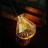 3D Fireworks Decorative Light Bulb E27 Base 4W New Year Glass Bulbs with Soft Warm Light Christmas Shiny Decor 3D LED Light Bulb