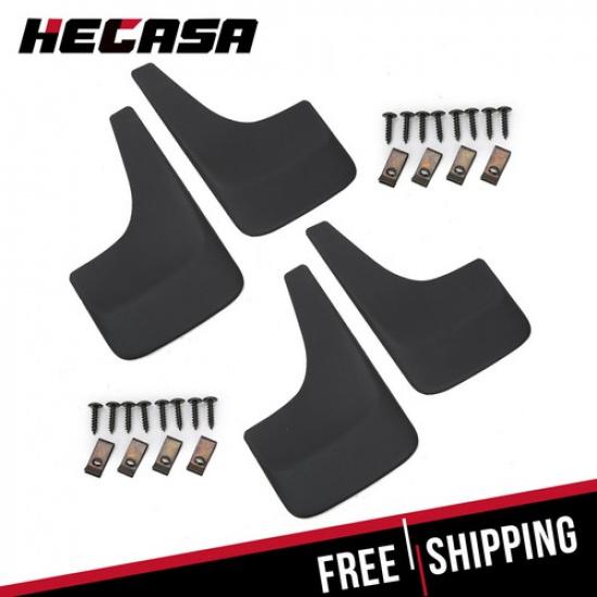 4 Pcs Mud Guards Splash Flaps For 01-14 2007 2013 Chevy Silverado 1500 2500 3500