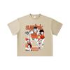 260 GSM Double Yarn 32 Count 100% Cotton Slam Dunk V5 Ryota Print Unisex Heavy Cotton T Shirt