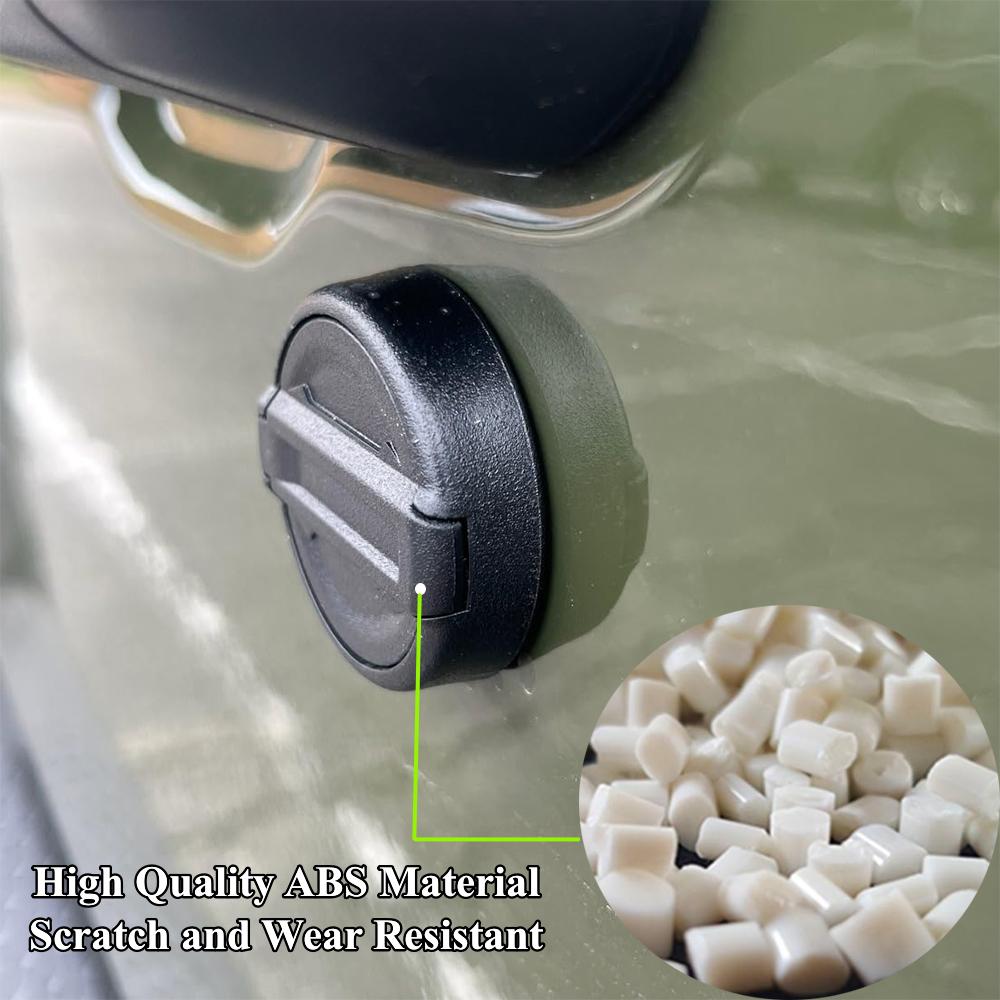 Car Door Key Jack Trim Door Lock Keyhole Key Socket Cover for Jeep Wrangler TJ JK JL Gladiator JT 1997-2026 Exterior Accessories